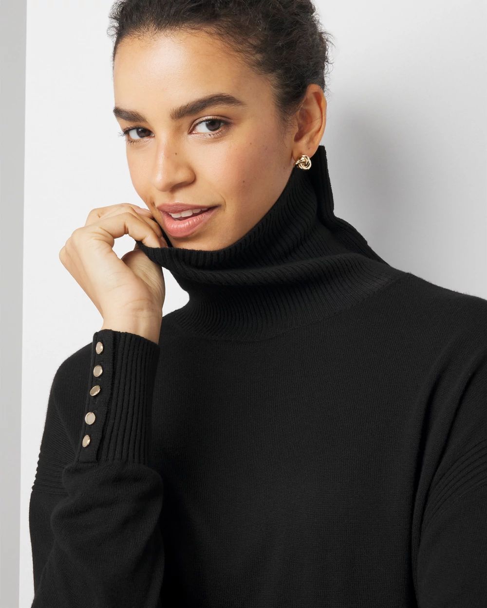 Relaxed turtleneck outlet